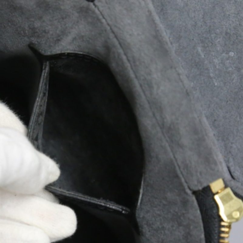 LOUIS VUITTON Cannes Epi Noir M48032  Creel Black Handbag LV - Logoexplore - Image 9