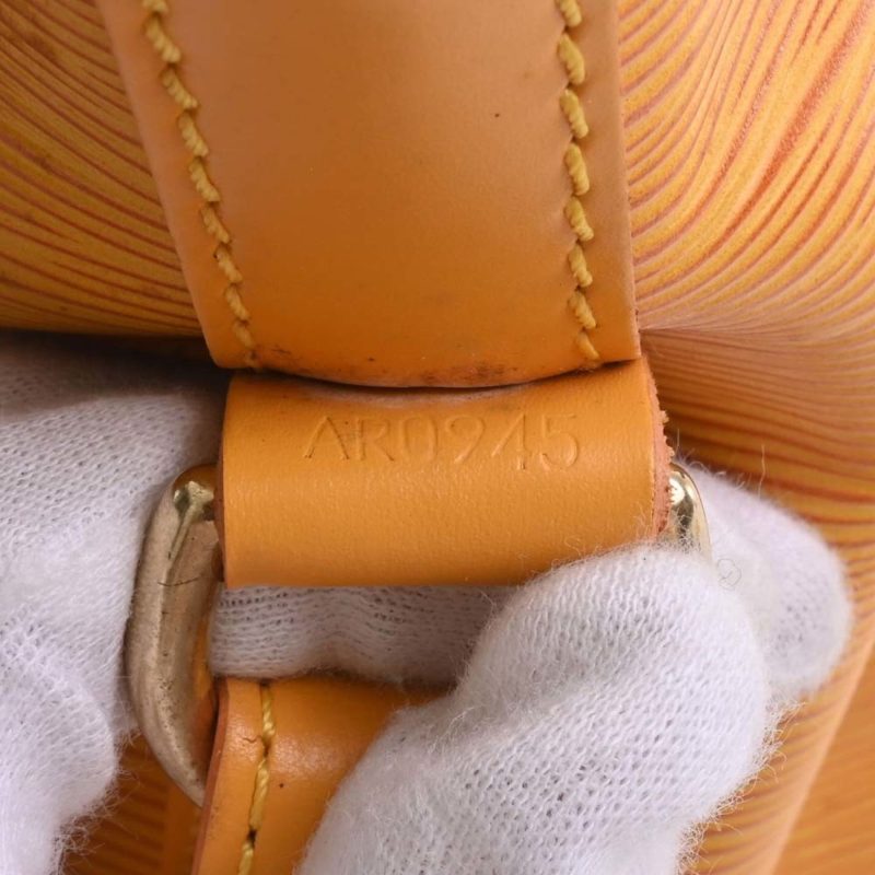 LOUIS VUITTON Epi Noe Shoulder Bag M44009 Yellow Ladies - Logoexplore - Image 8