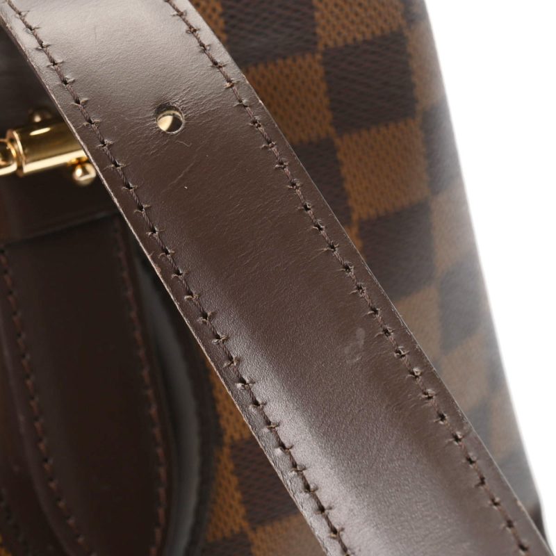 LOUIS VUITTON Damier Hampstead MM Brown N51204 Women's Canvas Handbag - Logoexplore - Image 5