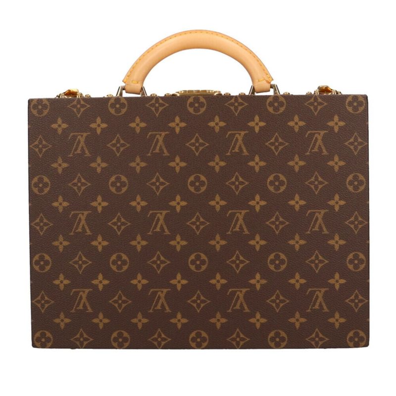 Louis Vuitton Bowat Bijoux Case Monogram Trunk Canvas Unisex - Logoexplore - Image 3