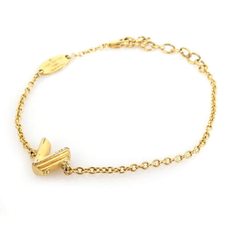 LOUIS VUITTON Bracelet Brasserie LV&ME V GP Gold Unisex M67179 55195a - Logoexplore