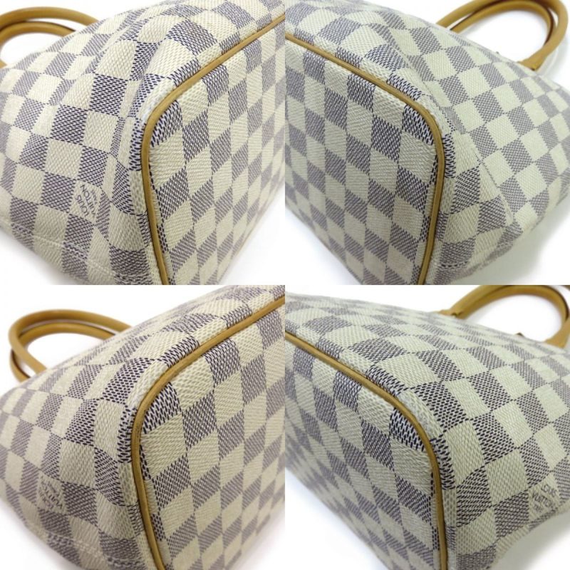 LOUIS VUITTON Damier Azur Saleya PM N51186 Handbag - Logoexplore - Image 5