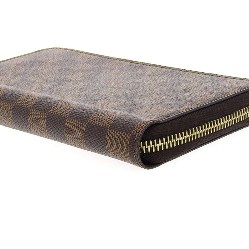 LOUIS VUITTON Damier Zippy Round Long Wallet Ebene N41661 - Logoexplore - Image 5