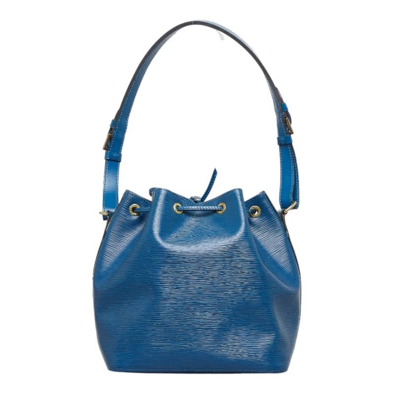 LOUIS VUITTON Epi Petinoe Shoulder Bag M44105 Toledo Blue Leather Women's - Logoexplore - Image 2