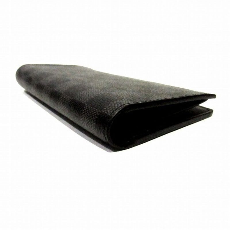 LOUIS VUITTON Damier Graphite Portefeuille Brother N62665 Wallet Long Bifold Unisex - Logoexplore - Image 3