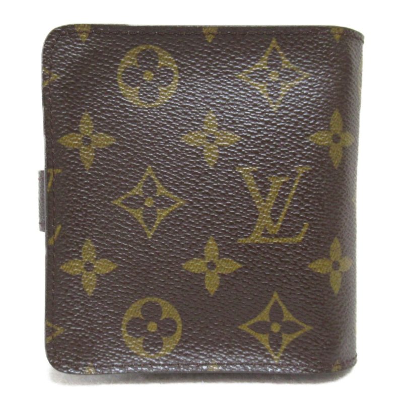 LOUIS VUITTON compact zip wallet Brown Monogram PVC coated canvas M61667 - Logoexplore - Image 2