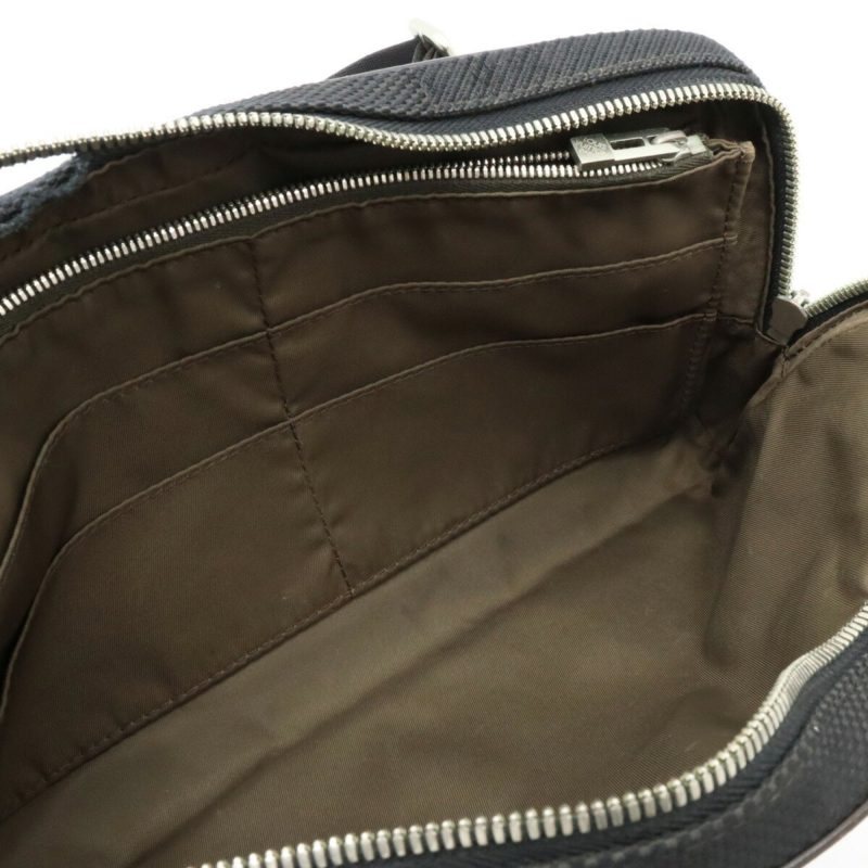 LOUIS VUITTON Damierjean Acrobatic Body Bag Waist Canvas Noir Black M93620 - Logoexplore - Image 5