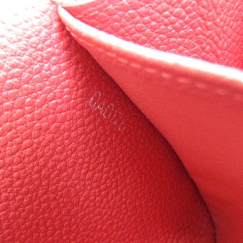 LOUIS VUITTON Empreinte Sarah Wallet M61181 Women's Leather Long Wallet [bi-fold] Cerise - Logoexplore - Image 9