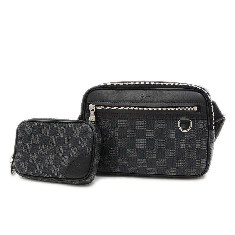 Louis Vuitton Damier Graphite Scott Messenger Shoulder Bag Men's N50018 - Logoexplore - Image 8