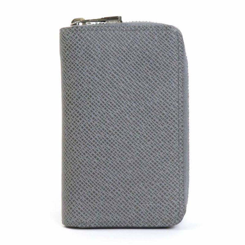 LOUIS VUITTON Coin Case Taiga Zippy Purse Glacier Men's M32617 - Logoexplore
