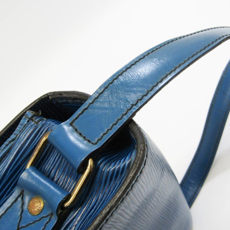 LOUIS VUITTON Epi Cartouchiere M52245 Women's Shoulder Bag Toledo Blue - Logoexplore - Image 10