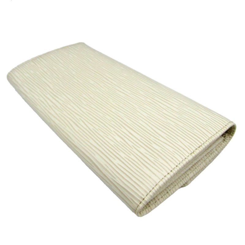 LOUIS VUITTON Epi Sarah Wallet M6516J Women's Epi Leather Long Wallet [tri-fold] LV Off White - Logoexplore - Image 2