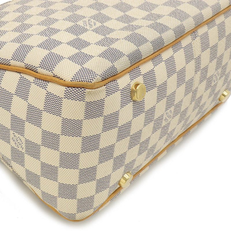LOUIS VUITTON Damier Azur Figgeri PM Shoulder Bag Tote N41176 - Logoexplore - Image 3