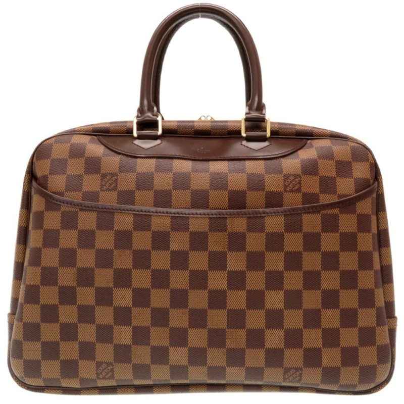 Louis Vuitton Damier Deauville N47272 Bowling Bag Handbag SP Order - Logoexplore