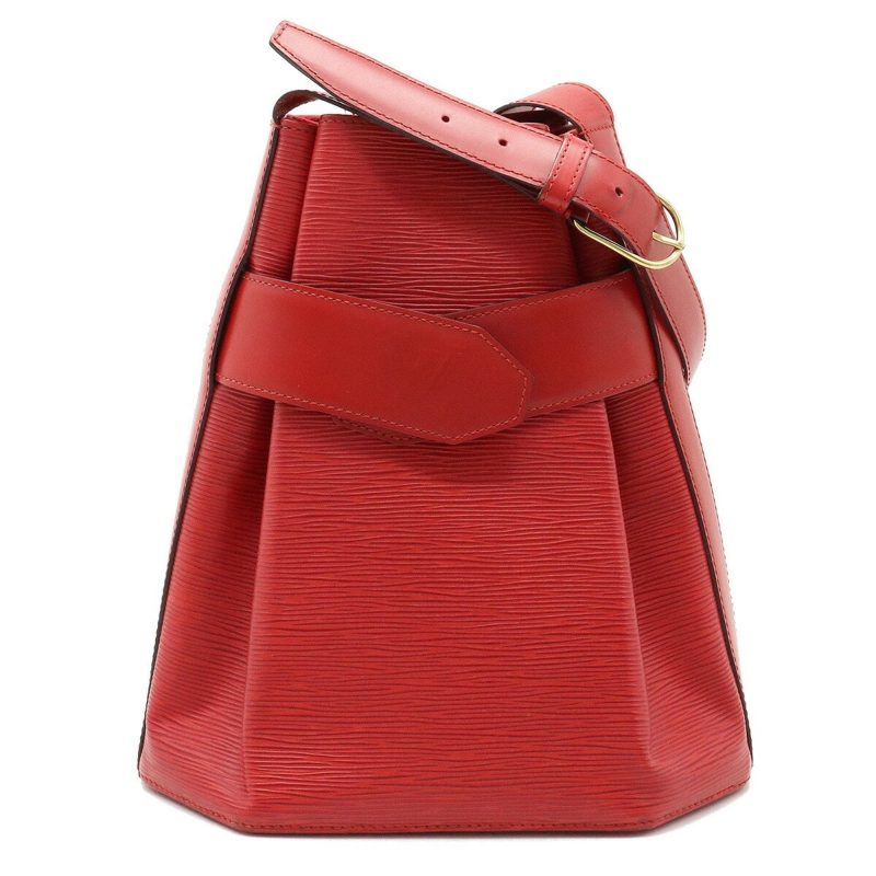 LOUIS VUITTON Epi Sac De Paul PM Shoulder Bag Castilian Red M80207 - Logoexplore