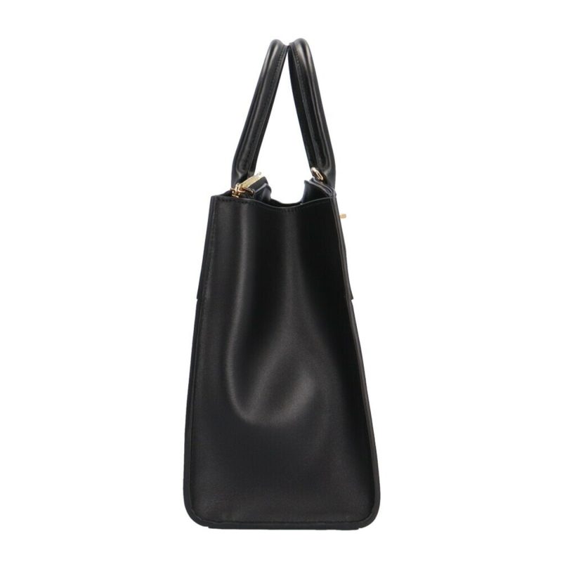 LOUIS VUITTON City Steamer MM Monogram Reverse Shoulder Bag Calf M43406 Black Women's - Logoexplore - Image 4