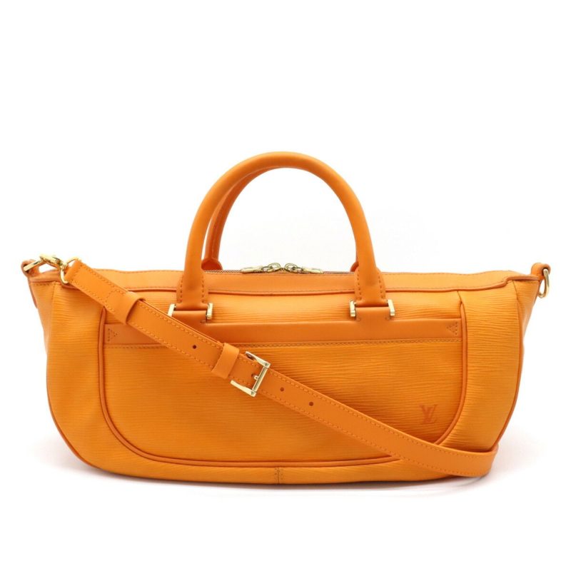 LOUIS VUITTON Epi D'Anura MM Handbag Shoulder Bag Mandarin Orange M5910H - Logoexplore