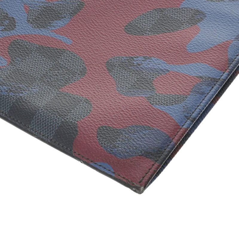 LOUIS VUITTON Damier Ecobalt Pochette Jour GM Camouflage N63292 Men's Clutch Bag - Logoexplore - Image 7