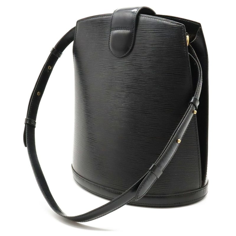 LOUIS VUITTON Epi Cluny Shoulder Bag Leather Noir Black M52252 - Logoexplore - Image 2
