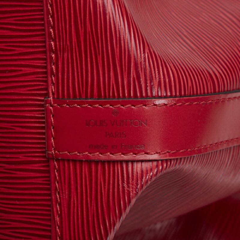 LOUIS VUITTON Epi Petinoe Shoulder Bag M44107 Castilian Red Leather Women's - Logoexplore - Image 9