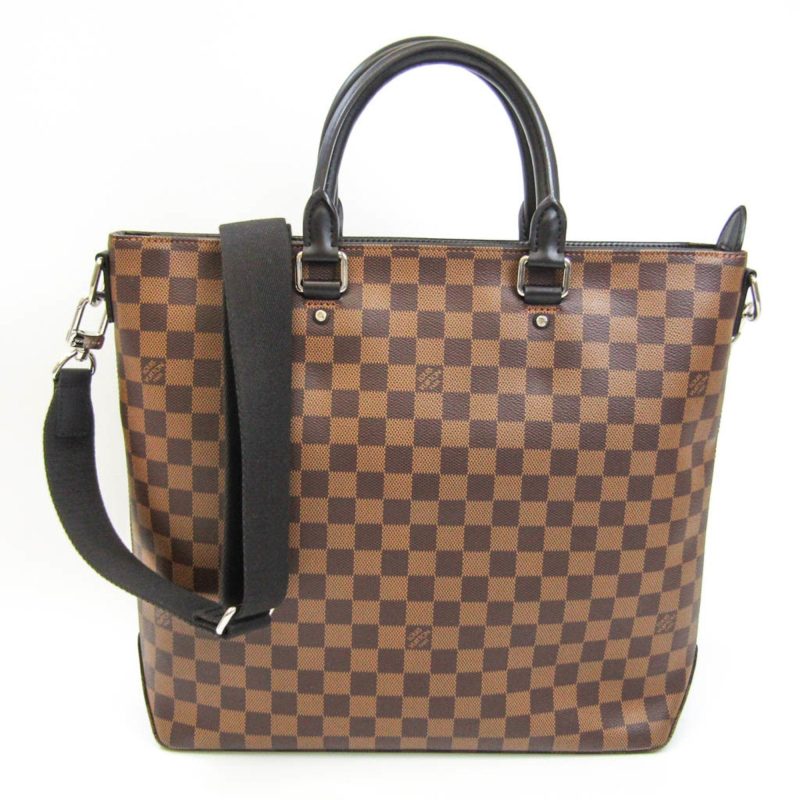 LOUIS VUITTON Damier Jake Tote N41559 Tote Bag Ebene - Logoexplore
