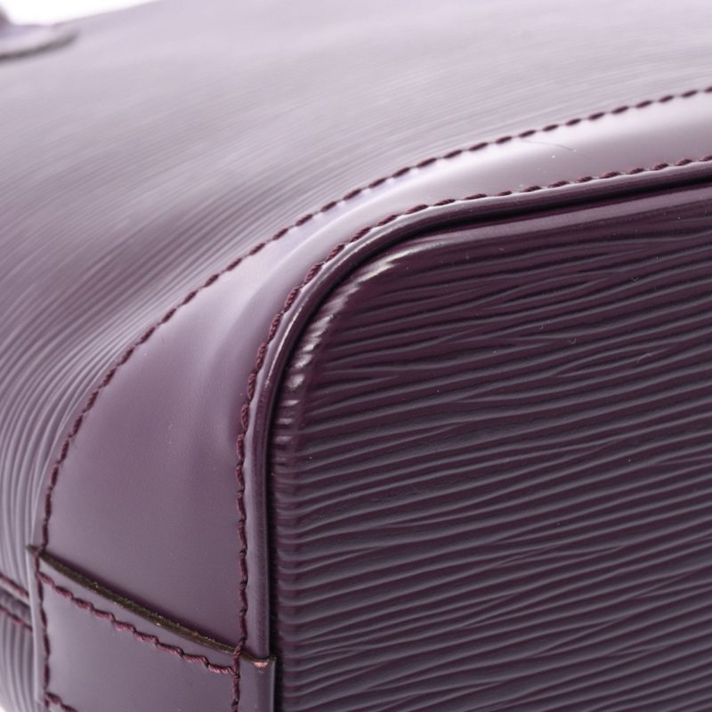 Louis Vuitton Epi Lockit Cassis M4229K Women's Leather Handbag - Logoexplore - Image 6