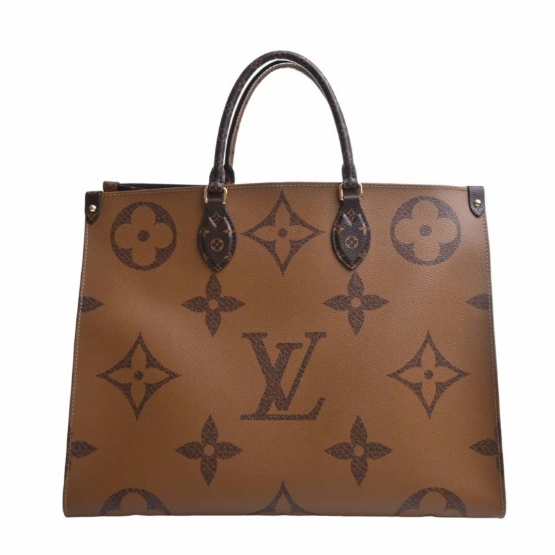 LOUIS VUITTON Giant Monogram Reverse On the Go GM Tote Bag M45320 Brown Women's - Logoexplore - Image 2