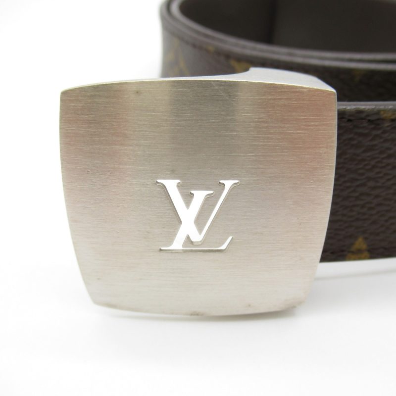 LOUIS VUITTON Ceinture 33.5" Brown Monogram PVC coated canvas M6887V - Logoexplore - Image 3