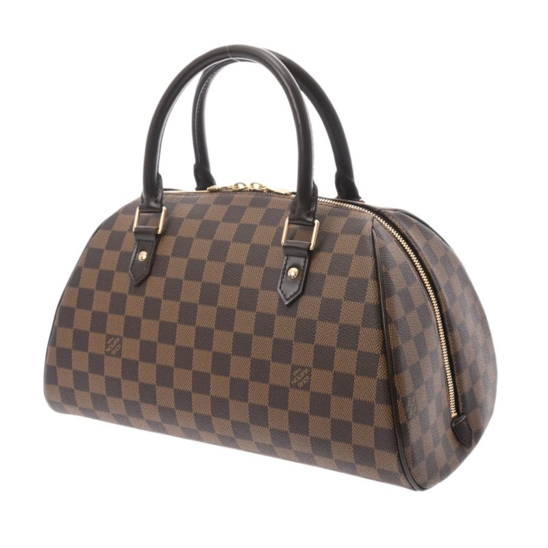 LOUIS VUITTON Damier Rivera MM Brown N41434 Ladies Canvas Handbag - Logoexplore - Image 2