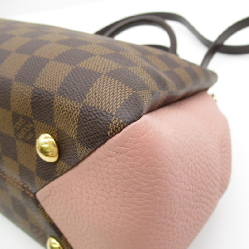 LOUIS VUITTON Brittany Shoulder Bag Brown Magnolia Damier PVC coated canvas N41674 - Logoexplore - Image 8
