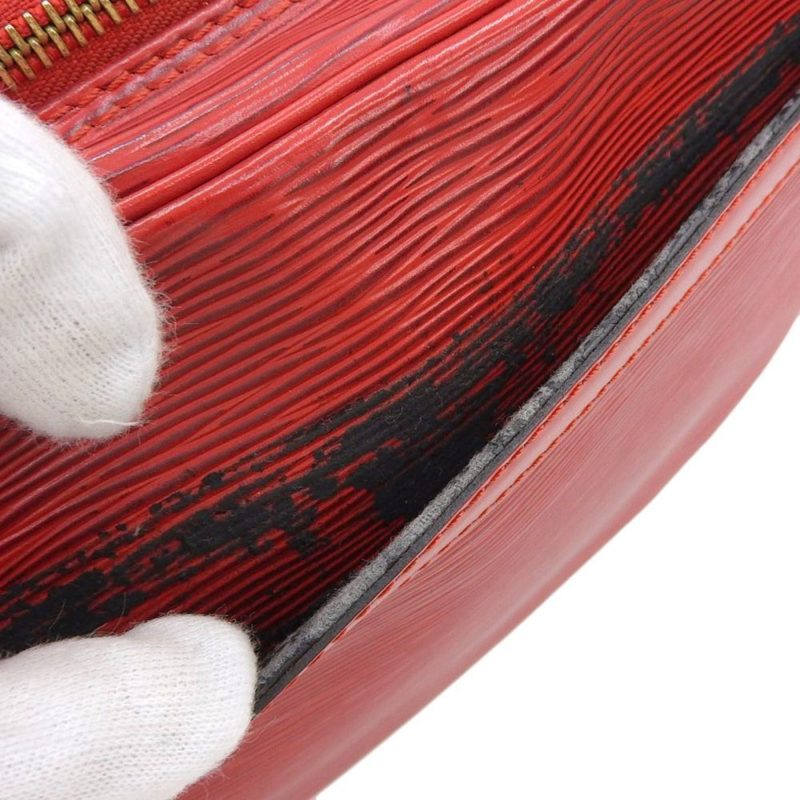 Louis Vuitton Epi Josephine Shoulder Bag Castilian Red M52157 Vintage Antique - Logoexplore - Image 7