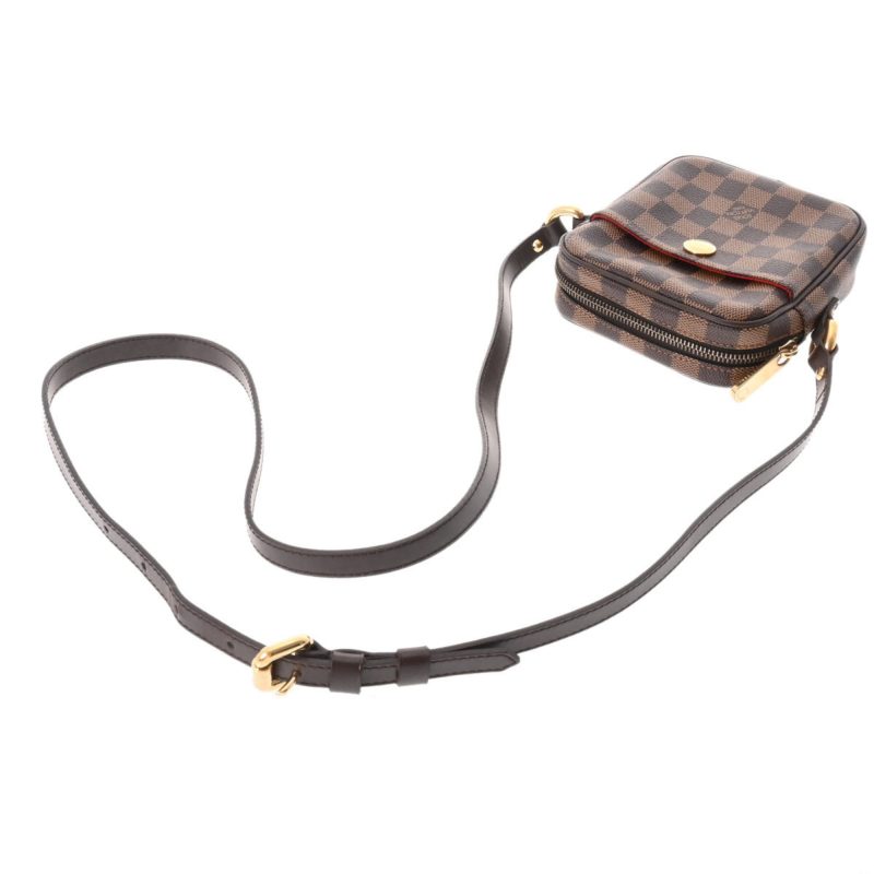 LOUIS VUITTON Damier Lift Brown N60009 Women's Canvas Shoulder Bag - Logoexplore - Image 3