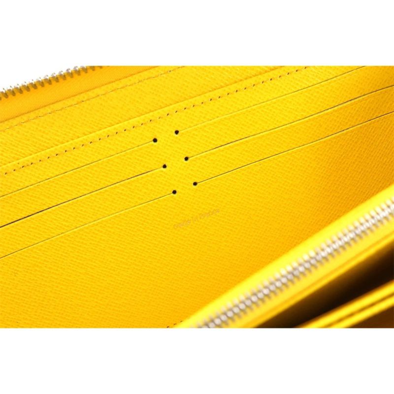 LOUIS VUITTON Epi Infinity Dot LVxYK Zippy Wallet Round Zipper Long Leather Jaune M81960 RFID - Logoexplore - Image 8