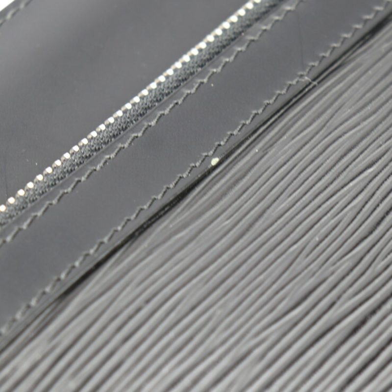 LOUIS VUITTON Epi Oche Second Bag M59362 Leather Noir Black Silver Dial Clutch Biton - Logoexplore - Image 6