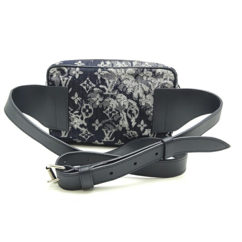 LOUIS VUITTON Bum Bag Outdoor 2021 SS Women's Body M57281 Monogram Tapestry Navy - Logoexplore - Image 2