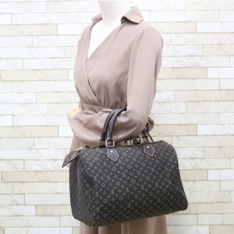 Louis Vuitton Boston Bag Mini Run Handbag Speedy 30 M95224 Brown Ladies - Logoexplore - Image 2