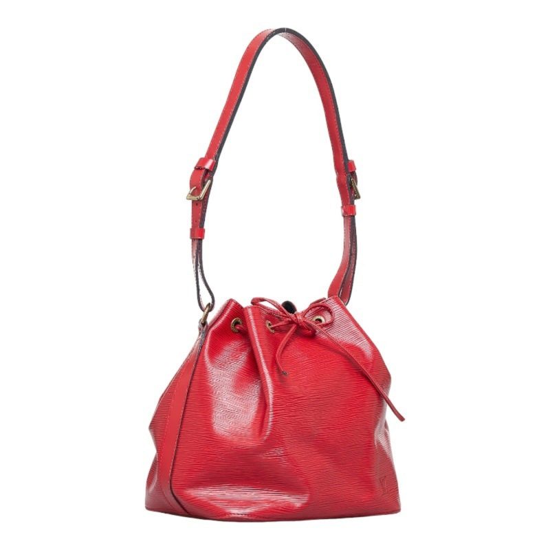 LOUIS VUITTON Epi Petinoe Shoulder Bag M44107 Castilian Red Leather Women's - Logoexplore - Image 2