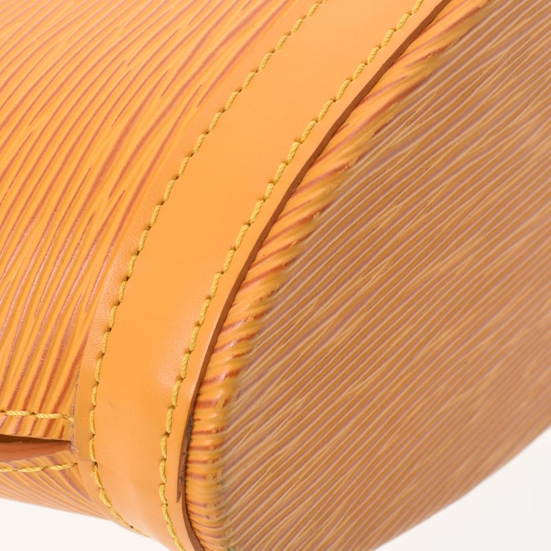 LOUIS VUITTON Epi San Jack Poignier Long Yellow M52339 Ladies Leather Shoulder Bag - Logoexplore - Image 6