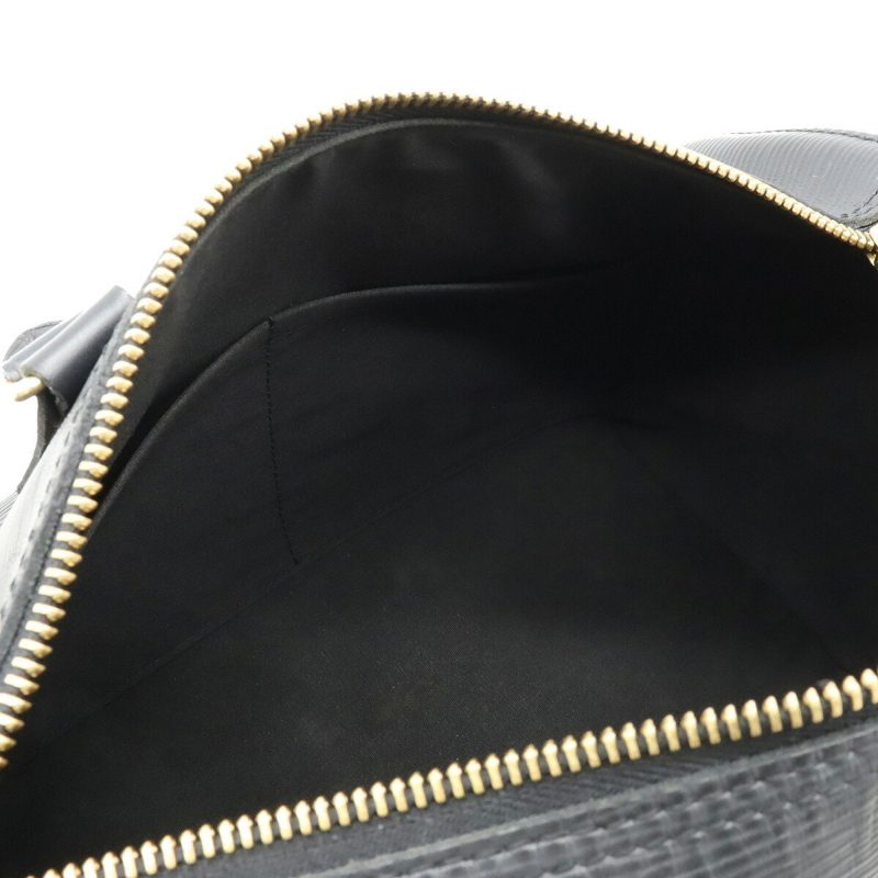 LOUIS VUITTON Epi Speedy 25 Handbag Boston Bag Soft Leather Noir Black M59232 - Logoexplore - Image 5