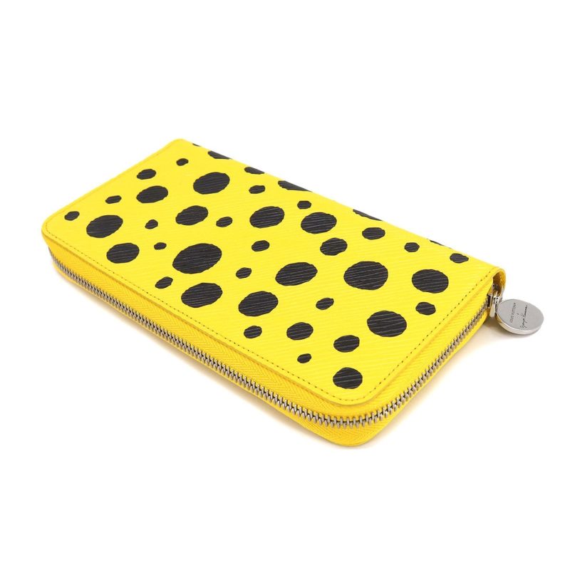 LOUIS VUITTON Epi Infinity Dot LVxYK Zippy Wallet Round Zipper Long Leather Jaune M81960 RFID - Logoexplore - Image 4