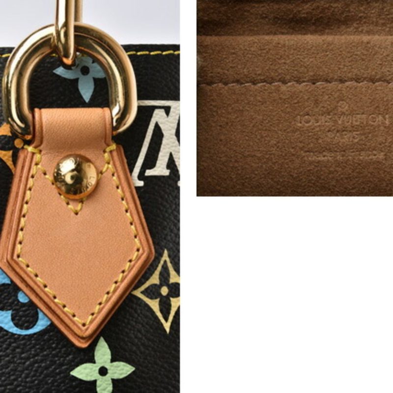 Louis Vuitton Handbag LOUIS VUITTON Audra Monogram Multicolor Noir / Black M40048 - Logoexplore - Image 9