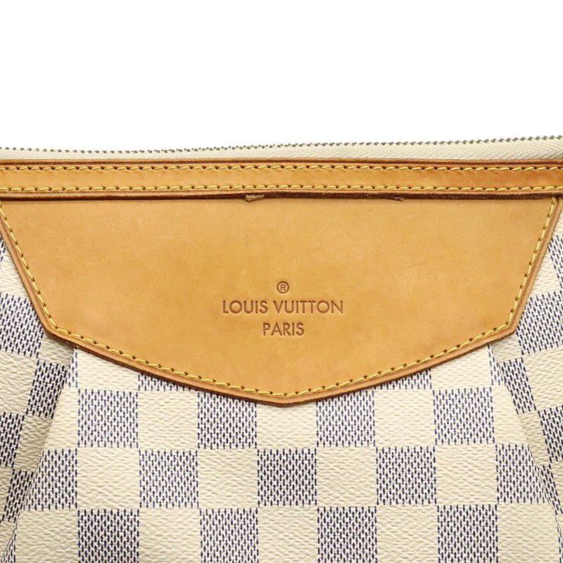 LOUIS VUITTON Damier Azur Syracuse MM Shoulder Bag N41112 - Logoexplore - Image 9