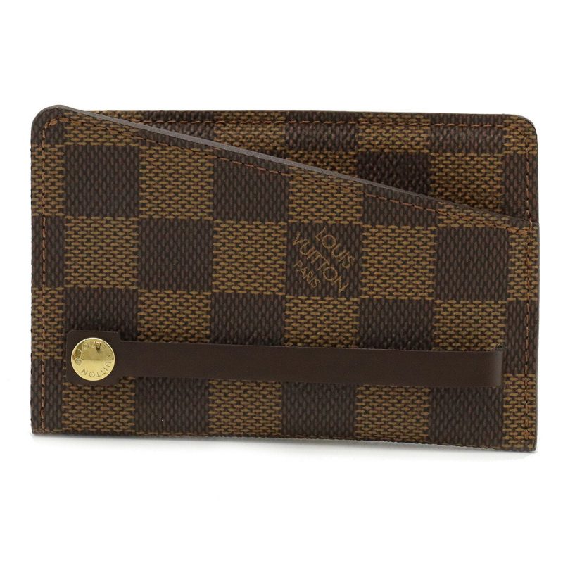 LOUIS VUITTON Damier Crochette GM Key Case Ring N62660 - Logoexplore