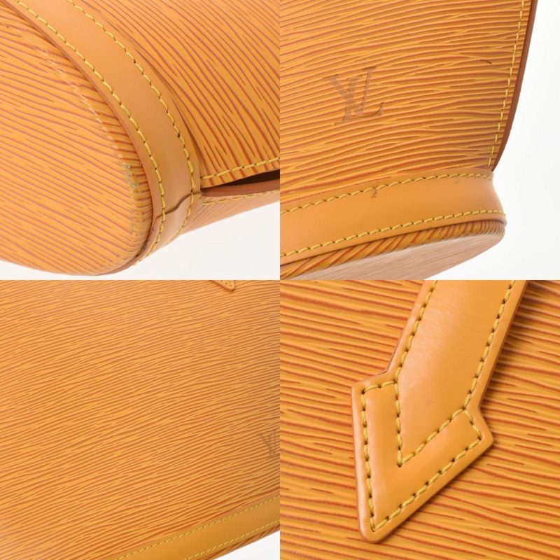 LOUIS VUITTON Epi San Jack Poignier Long Yellow M52339 Ladies Leather Shoulder Bag - Logoexplore - Image 9
