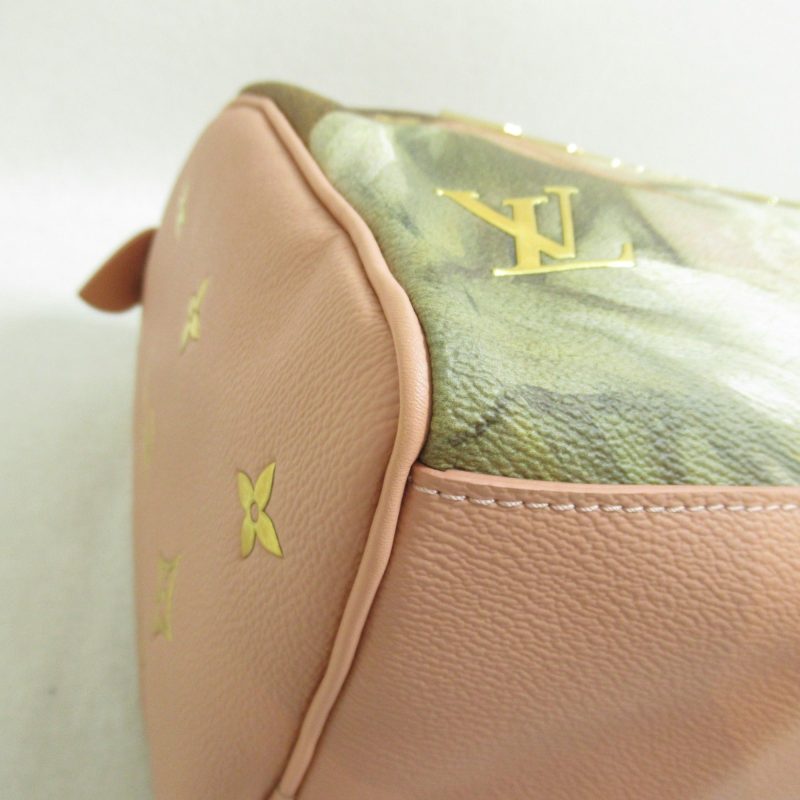 LOUIS VUITTON Fragonard Speedy 30 handbag Pink Masters collection PVC coated canvas M43307 - Logoexplore - Image 7