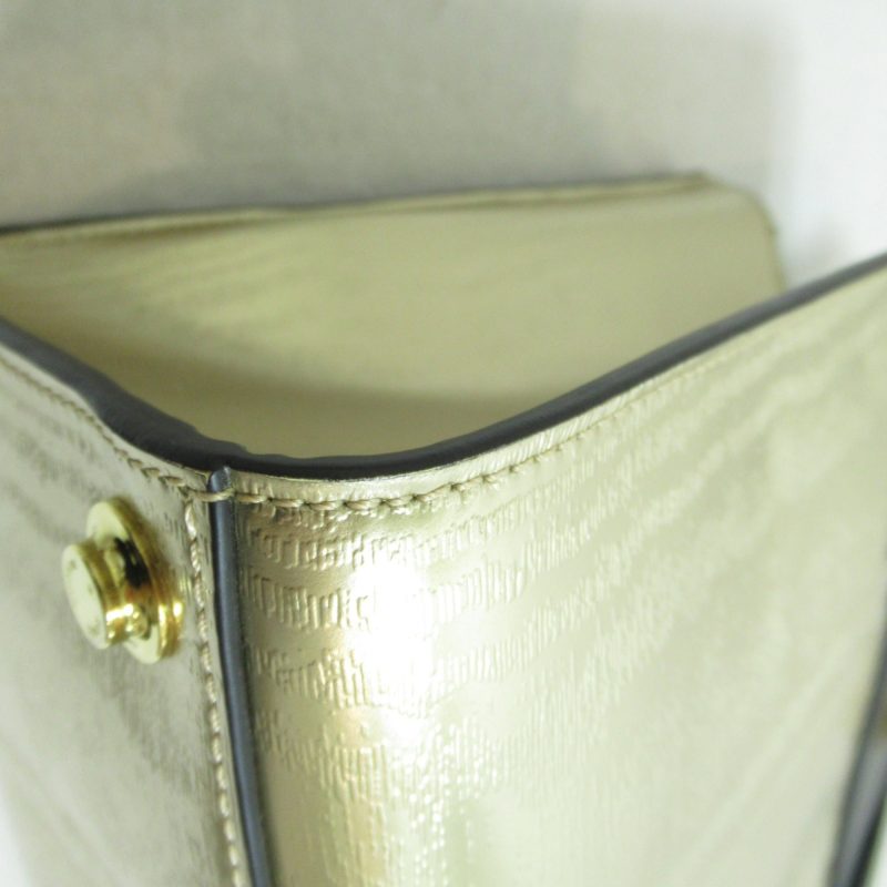 LOUIS VUITTON City Steamer PM 2wayShoulder Bag Gold Black leather M53015 - Logoexplore - Image 7