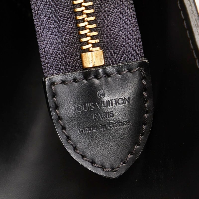 Louis Vuitton Epi Riviera Handbag M48182 Noir Leather Ladies LOUIS VUITTON - Logoexplore - Image 9