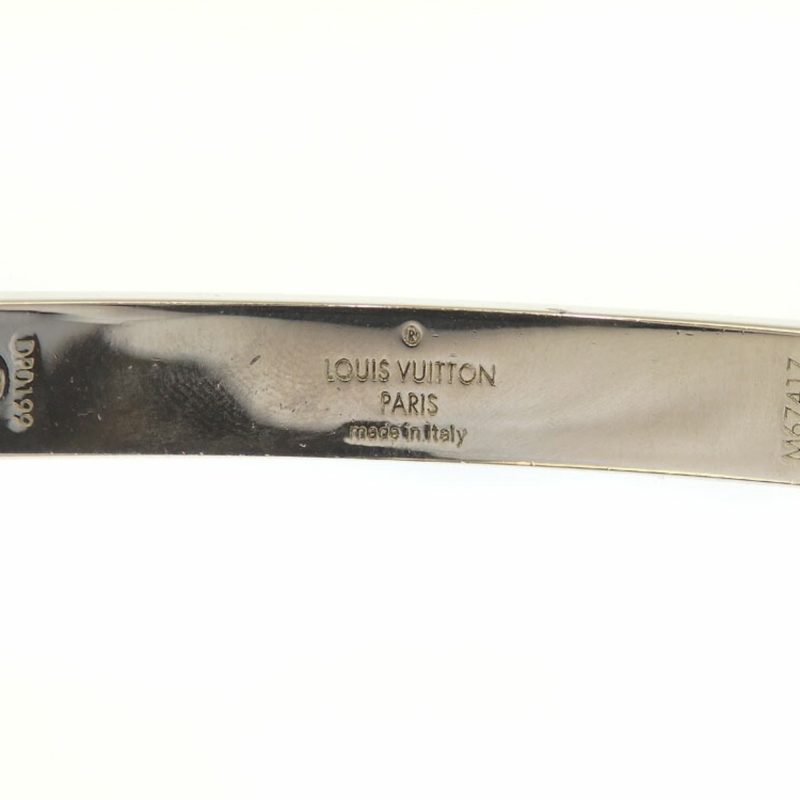 Louis Vuitton Bracelet Brasley LV Space Men's Metal Black Silver Color M67417 - Logoexplore - Image 3