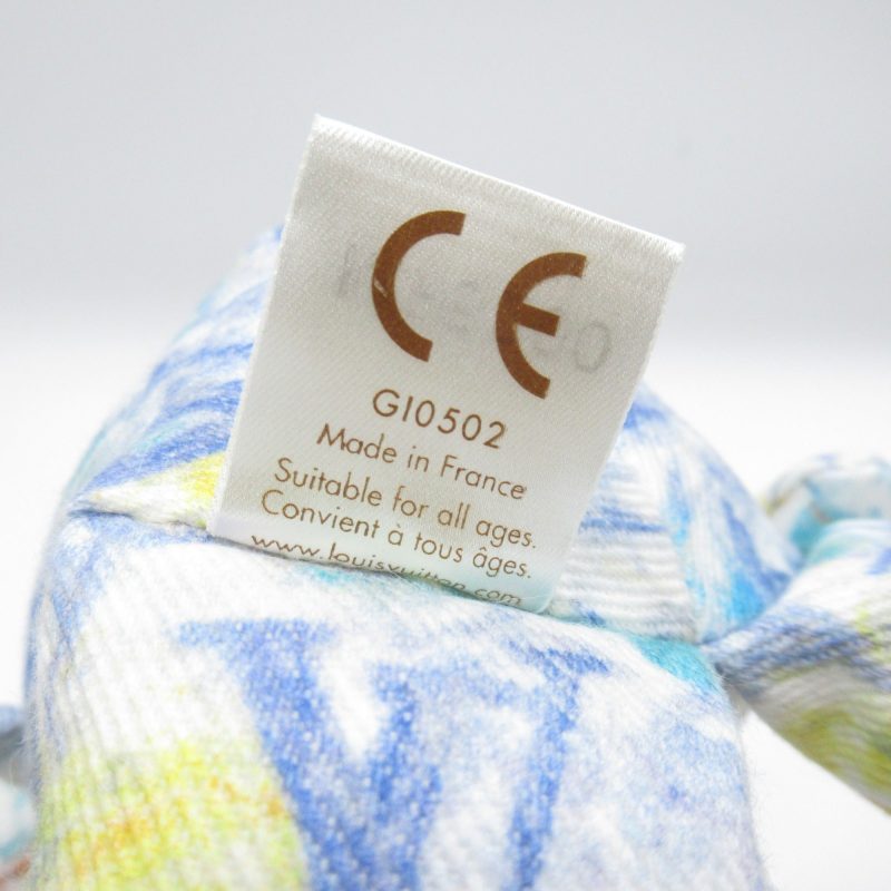 LOUIS VUITTON doudou louis teddy bear White Organic cotton GI0502 - Logoexplore - Image 7