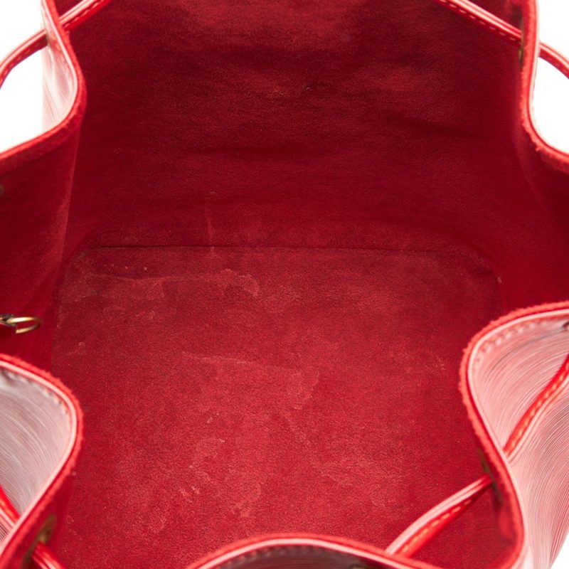 Louis Vuitton Epi Petinoe Shoulder Bag M44172 Castilian Red Leather Women's LOUIS VUITTON - Logoexplore - Image 6